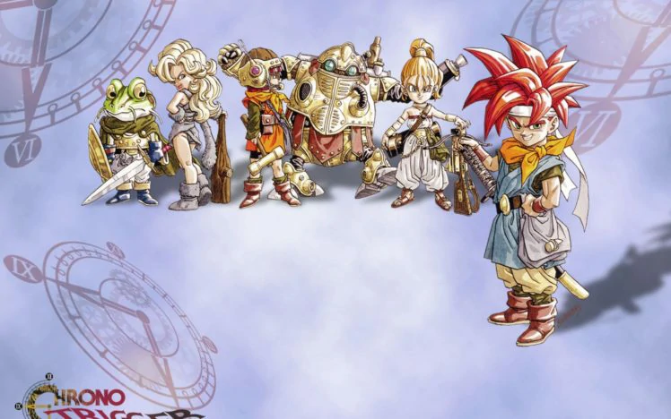 Chrono Trigger - Capa do jogo