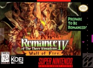 Romance of the Three Kingdoms IV : Wall of Fire [USA]