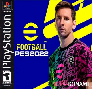 Não foi só o Playstation 4 e 5 que ganharam uma versão do E-footbal PES 2022, o Playstation 1 também ganhou a sua própria versão, iso, rom, play1.