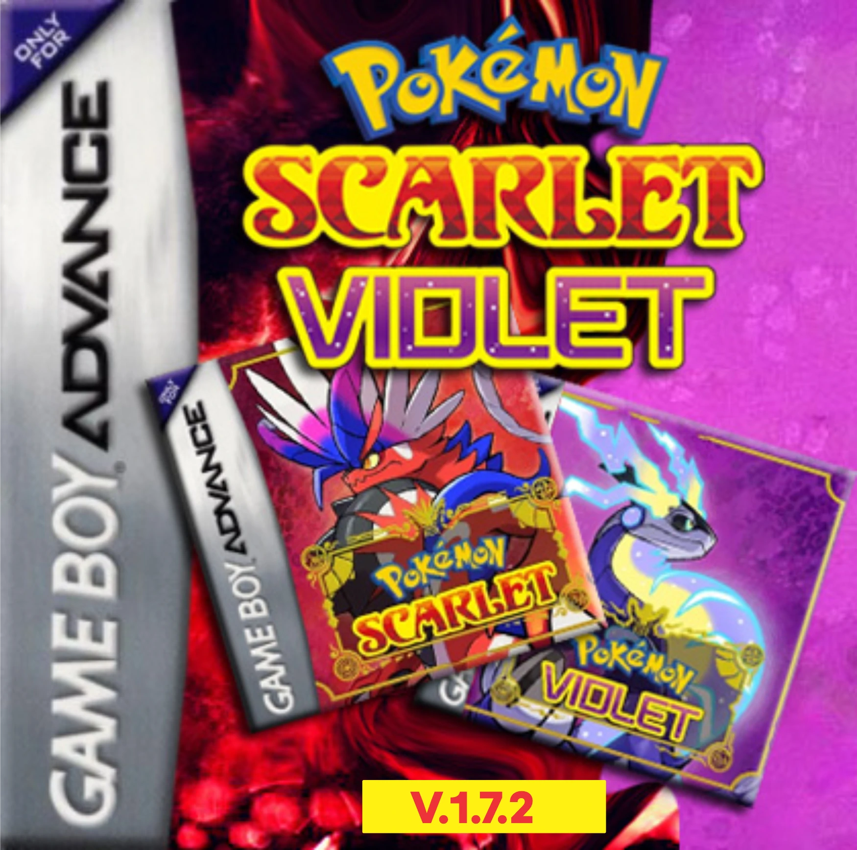 VERSÃO FINAL DO POKEMON SCARLET VIOLET PARA GBA! 