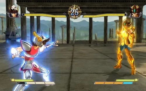 Cavaleiros do Zodíaco – A Saga do Santuário dublado PT-BR ISO PS2