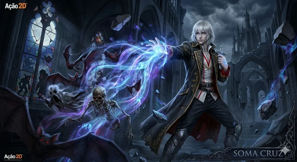 Soma Cruz Personagen de Castlevania