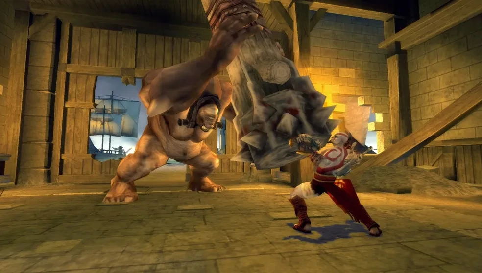 God of War dublado em português para PlayStation 2