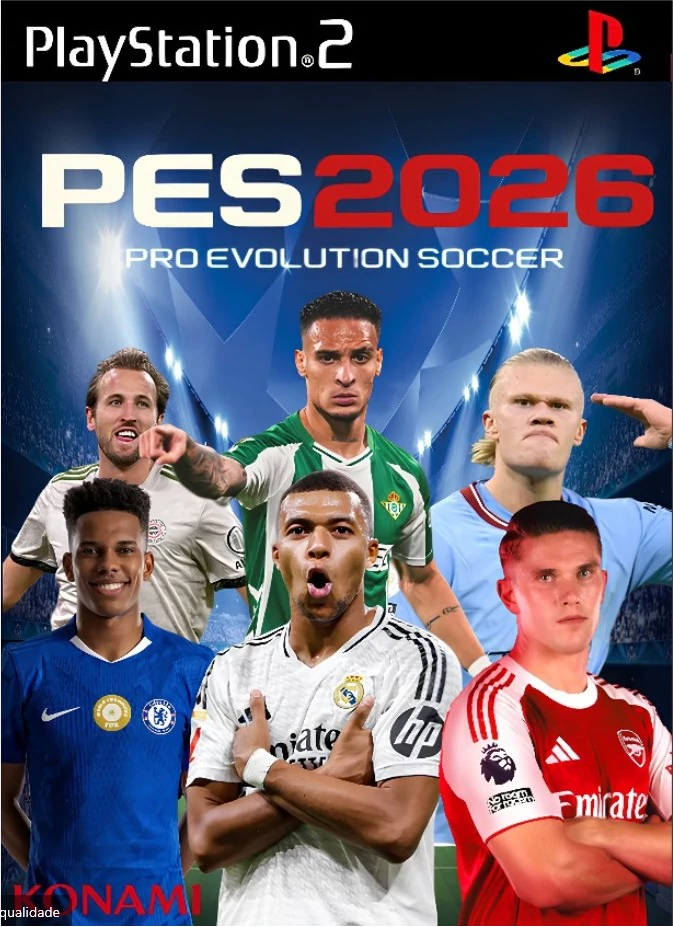 PES 2026 PlayStation 2 – ISO Atualizada