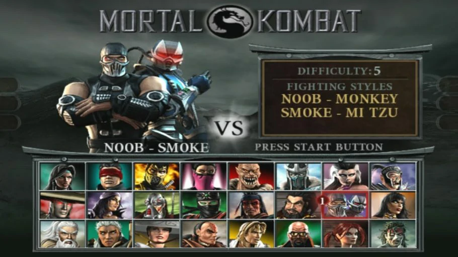 Mortal Kombat: Deception PS2 (Pt-Br)