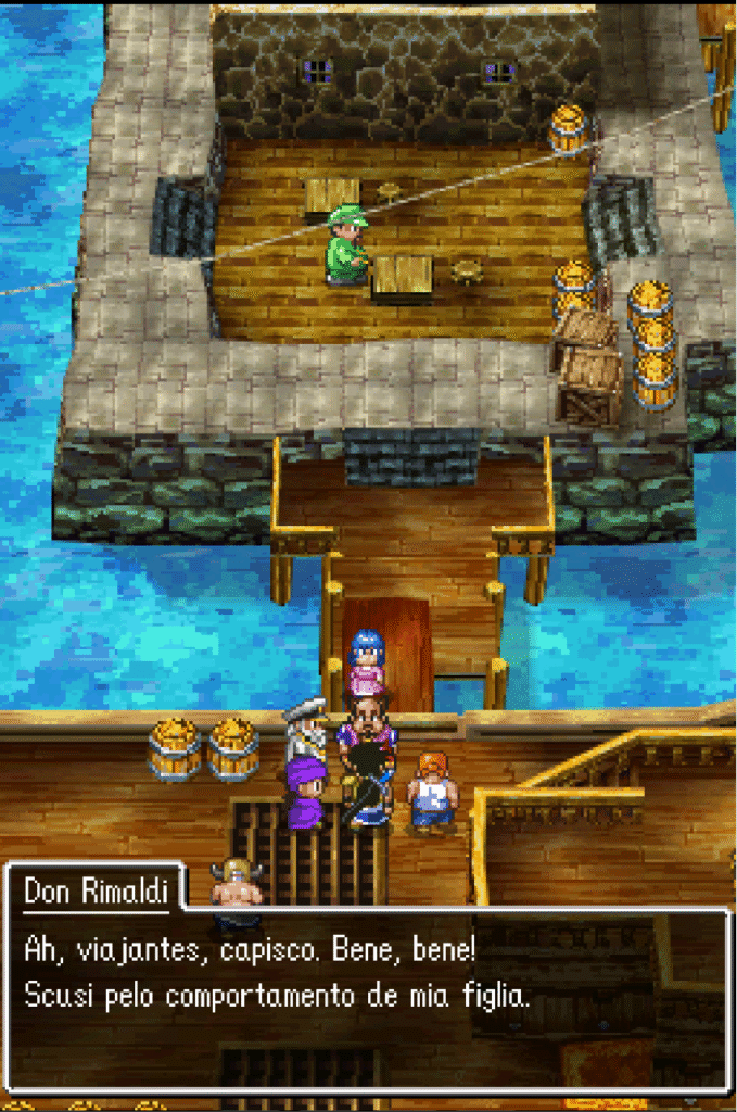 Dragon Quest V: Hand of the Heavenly Bride Nintendo DS (PT-BR)