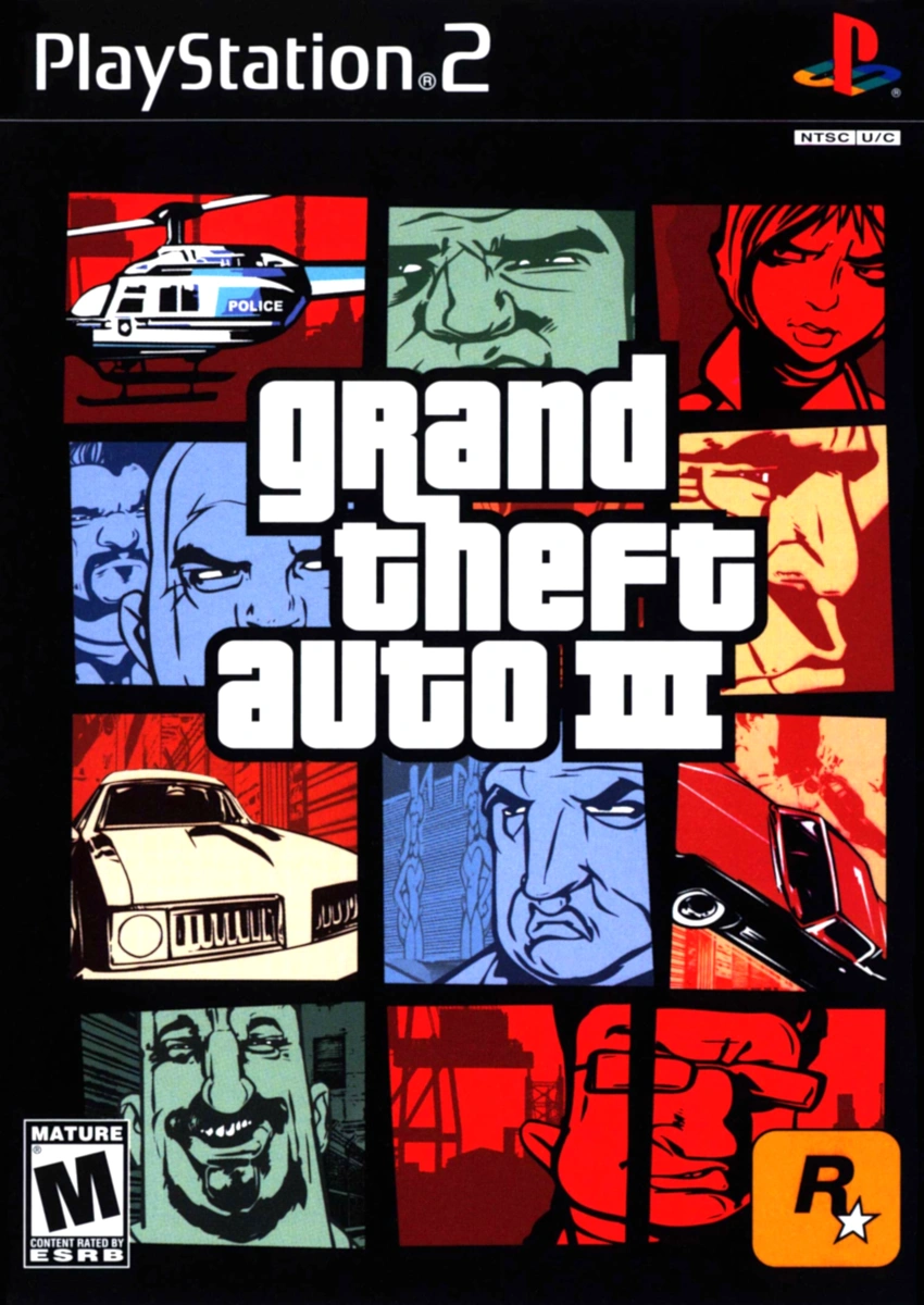 Grand Theft Auto III (GTA3 Dublado) Playstation 2
