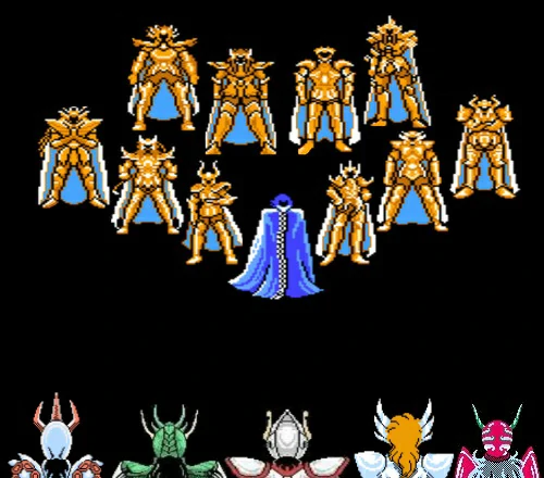 Saint Seiya: Ogon Densetsu Kanketsu-hen (NES - 1988)