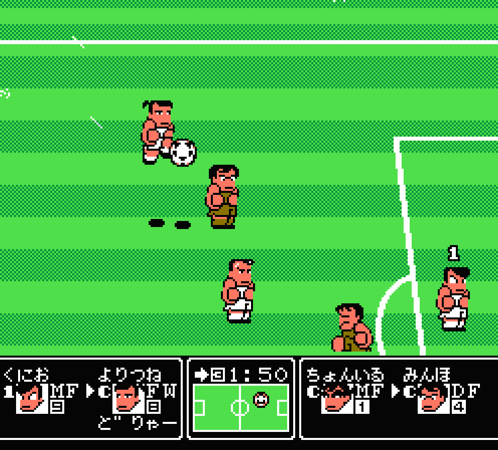 Ação 2d - Kunio-kun no Nekketsu Soccer League